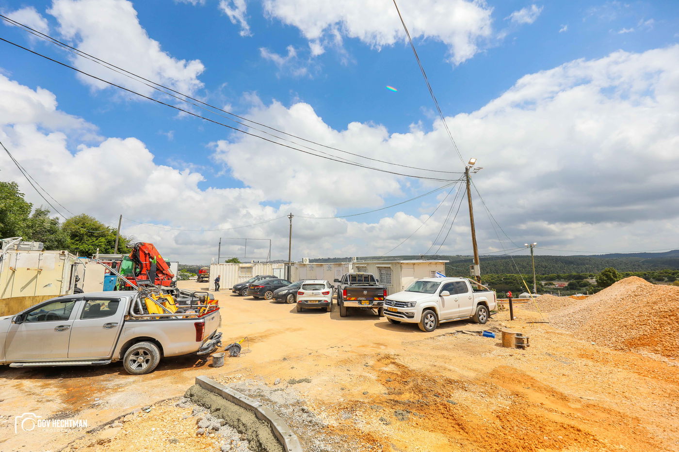 שטחי הענק, המאהלים • תיעוד מיוחד מההכנות בהר מירון