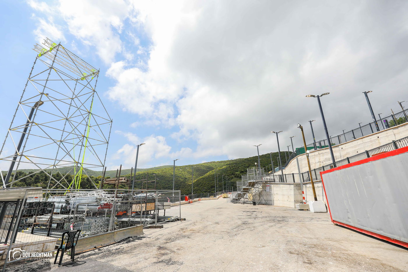 שטחי הענק, המאהלים • תיעוד מיוחד מההכנות בהר מירון