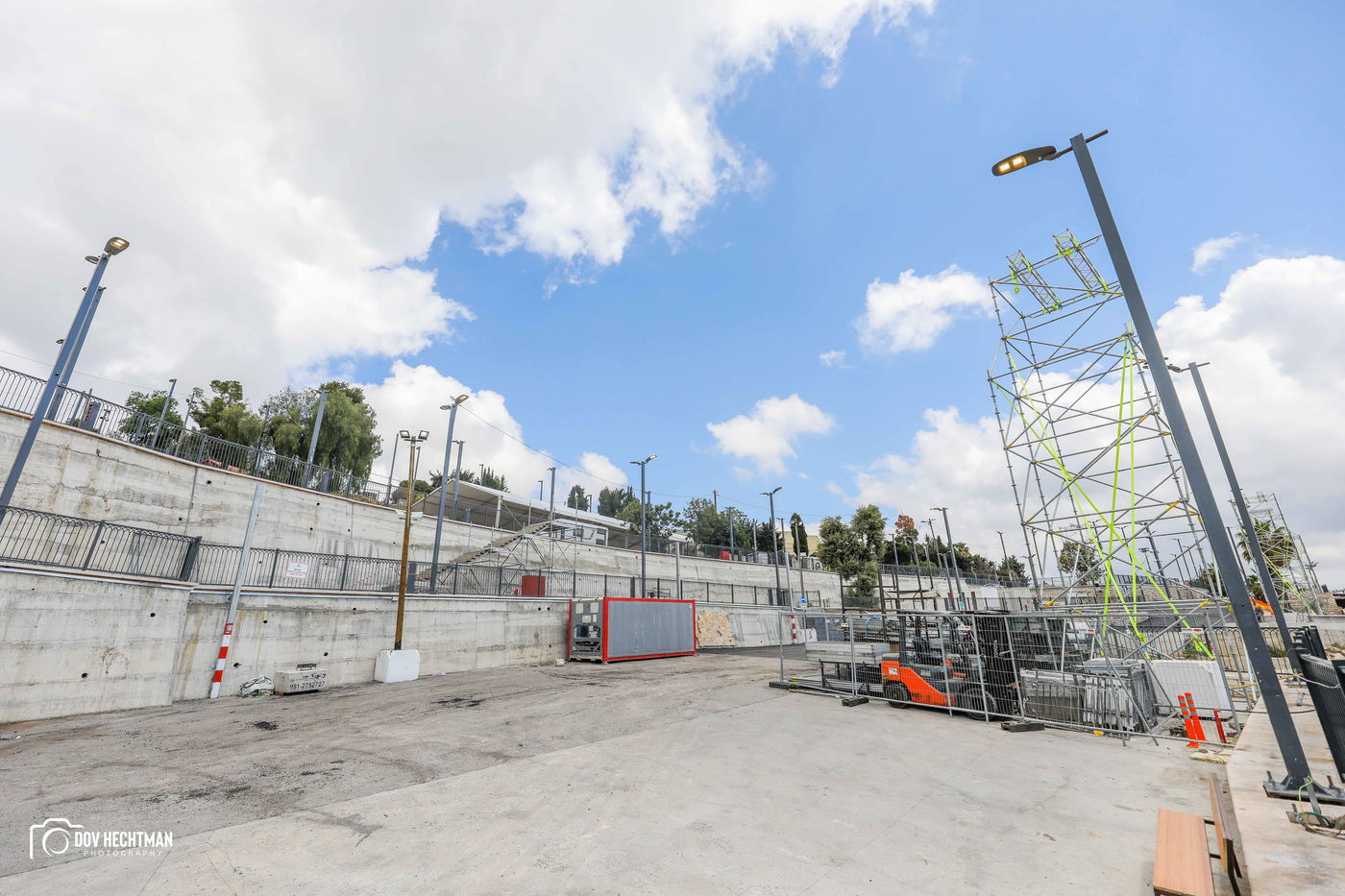 שטחי הענק, המאהלים • תיעוד מיוחד מההכנות בהר מירון