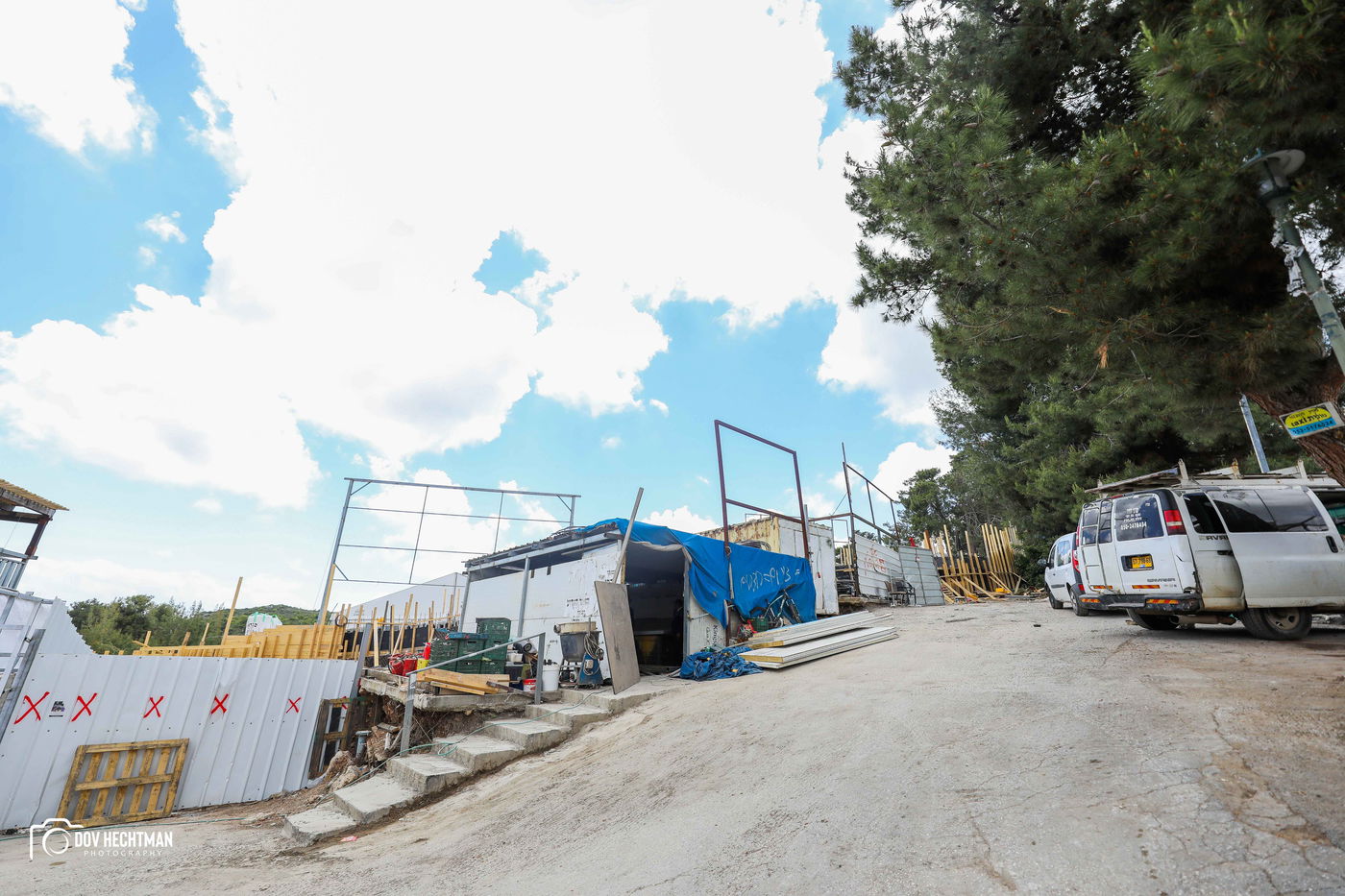 שטחי הענק, המאהלים • תיעוד מיוחד מההכנות בהר מירון