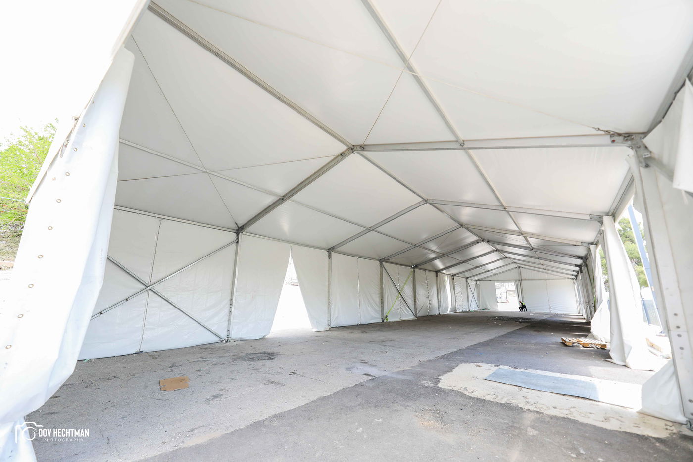 שטחי הענק, המאהלים • תיעוד מיוחד מההכנות בהר מירון