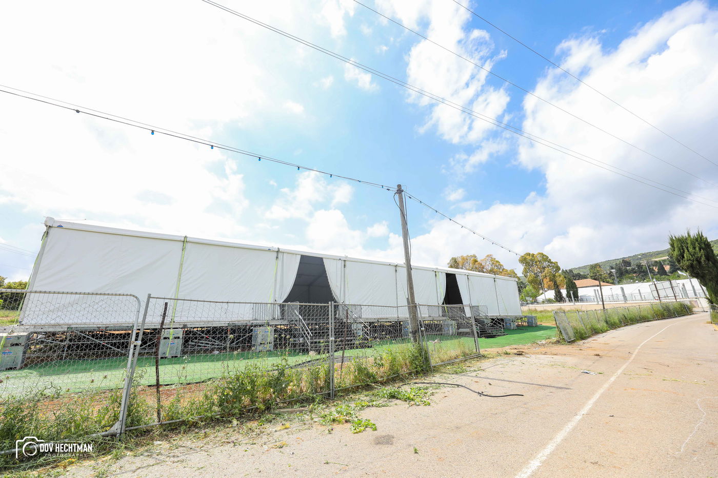 שטחי הענק, המאהלים • תיעוד מיוחד מההכנות בהר מירון