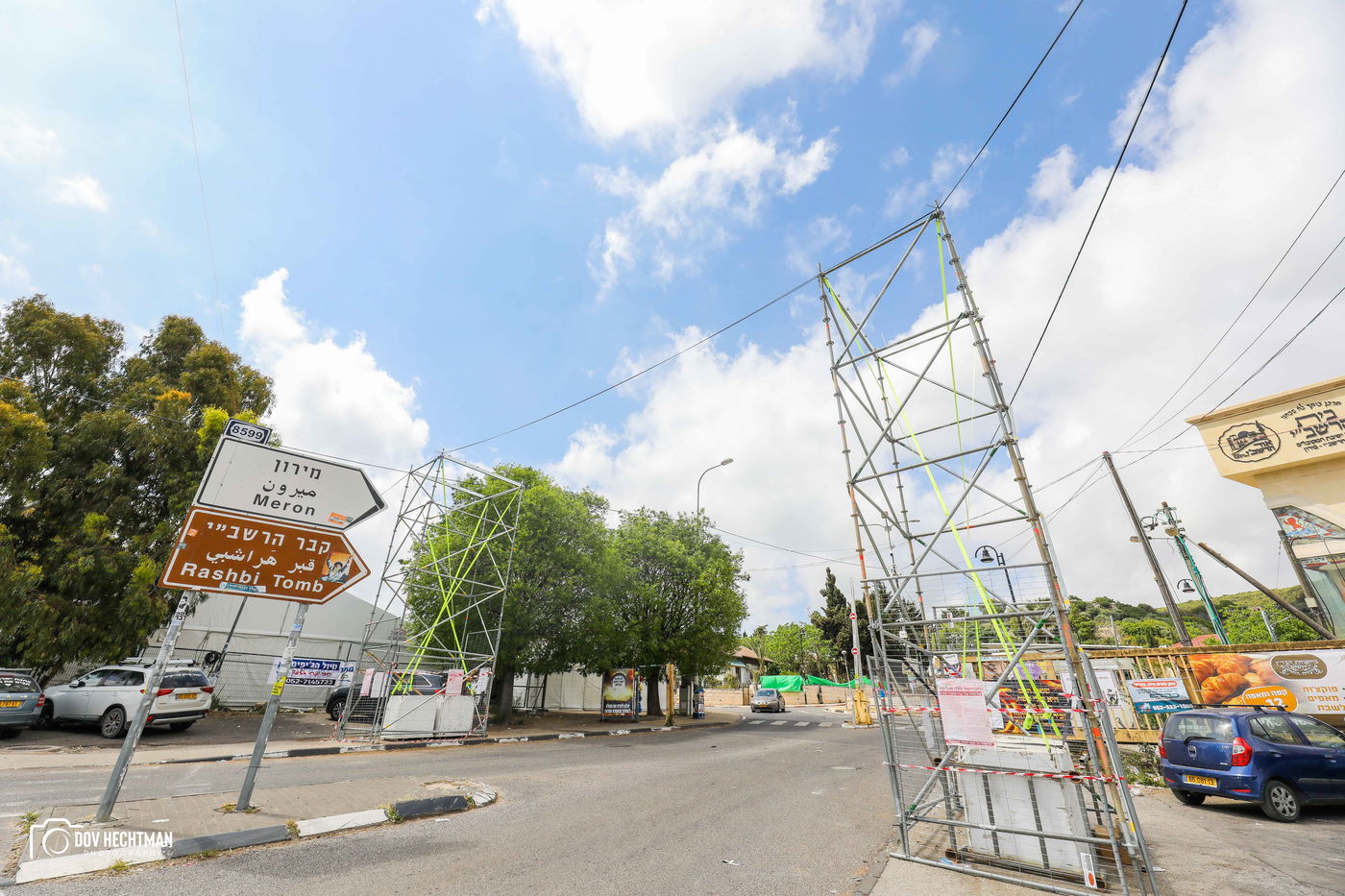 שטחי הענק, המאהלים • תיעוד מיוחד מההכנות בהר מירון