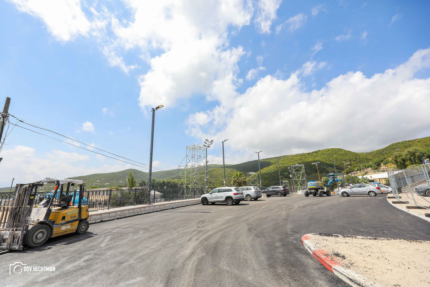 שטחי הענק, המאהלים • תיעוד מיוחד מההכנות בהר מירון