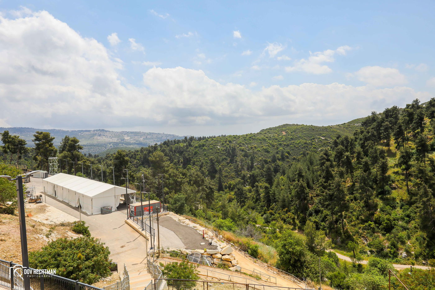 שטחי הענק, המאהלים • תיעוד מיוחד מההכנות בהר מירון