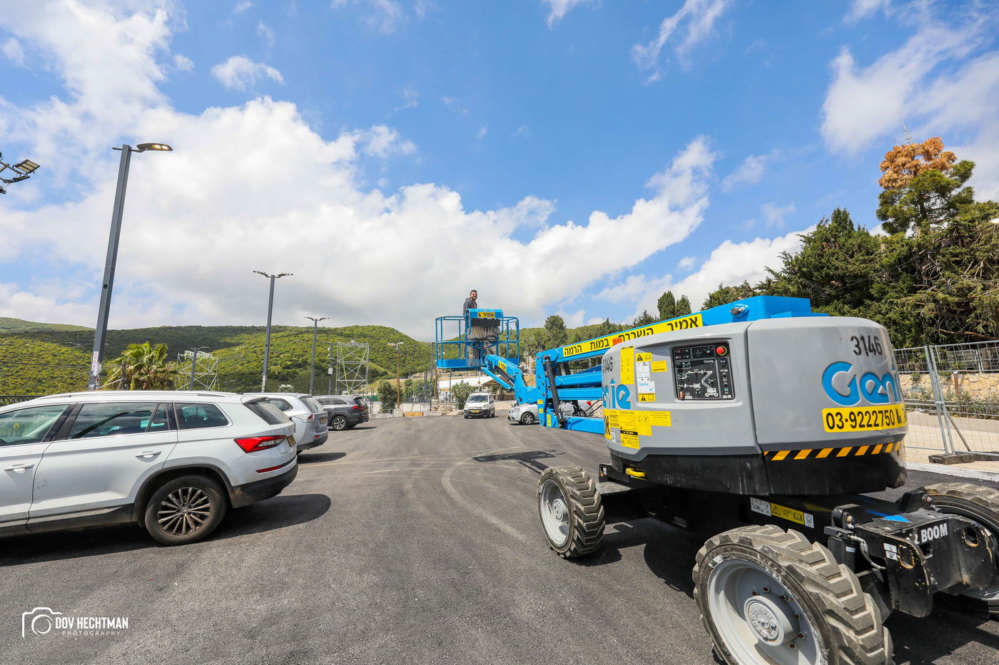 שטחי הענק, המאהלים • תיעוד מיוחד מההכנות בהר מירון