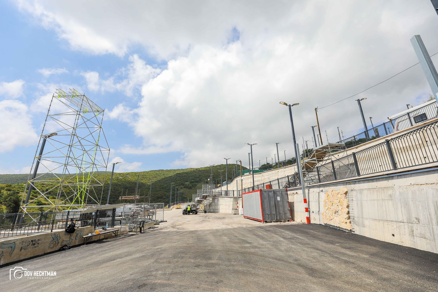 שטחי הענק, המאהלים • תיעוד מיוחד מההכנות בהר מירון