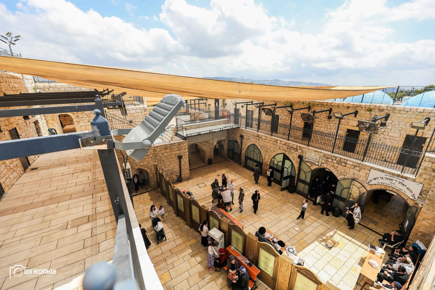 שטחי הענק, המאהלים • תיעוד מיוחד מההכנות בהר מירון