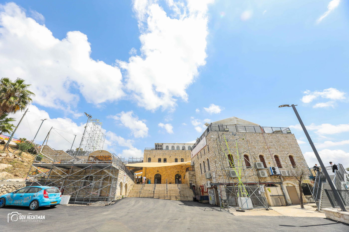 שטחי הענק, המאהלים • תיעוד מיוחד מההכנות בהר מירון