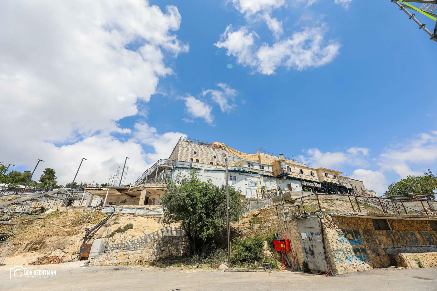 שטחי הענק, המאהלים • תיעוד מיוחד מההכנות בהר מירון