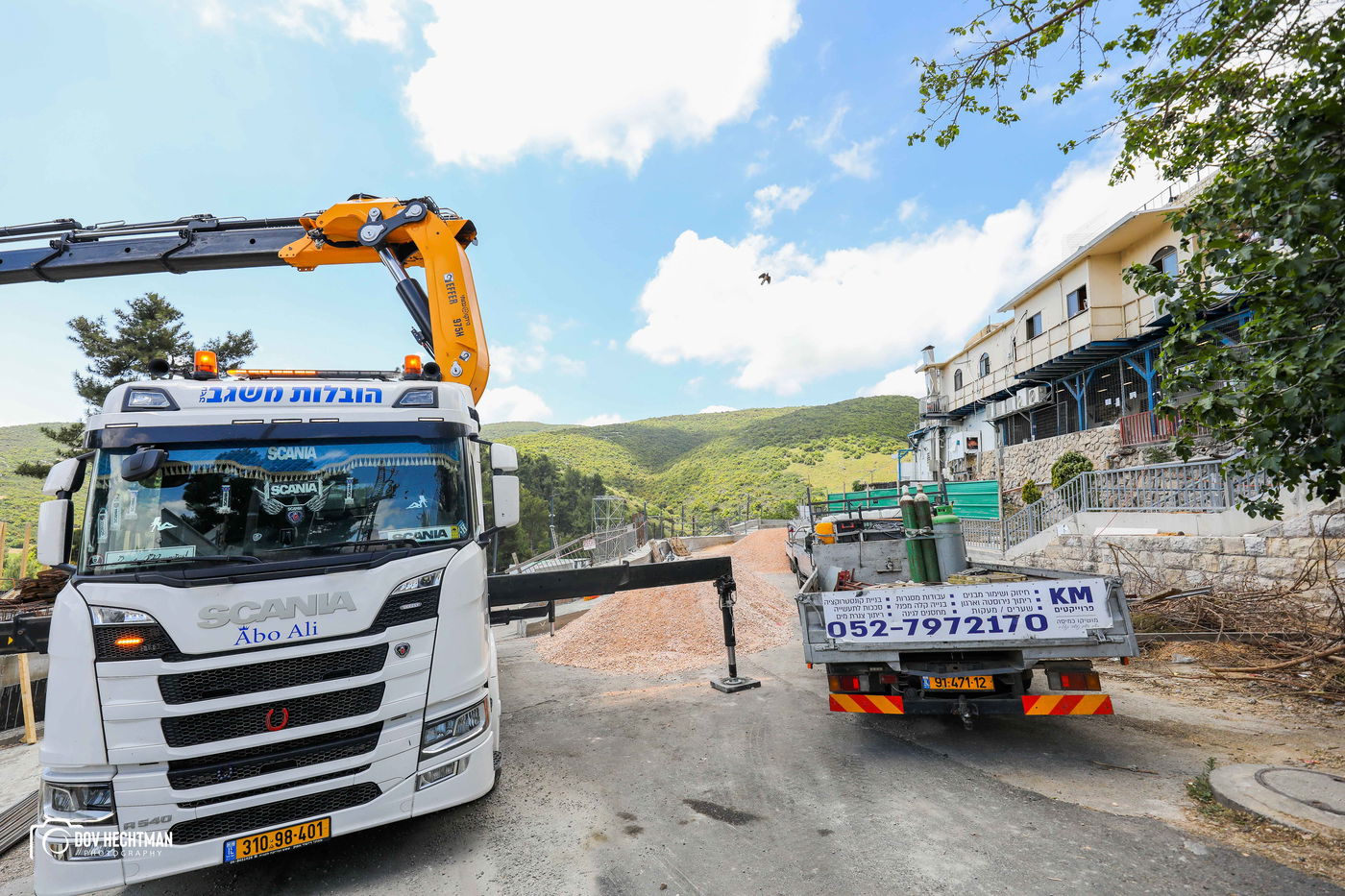 שטחי הענק, המאהלים • תיעוד מיוחד מההכנות בהר מירון