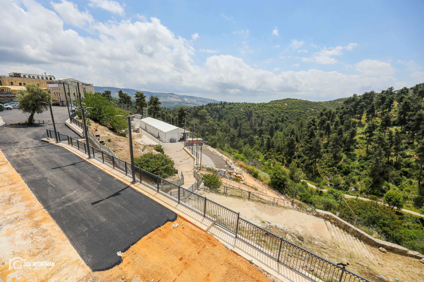 שטחי הענק, המאהלים • תיעוד מיוחד מההכנות בהר מירון