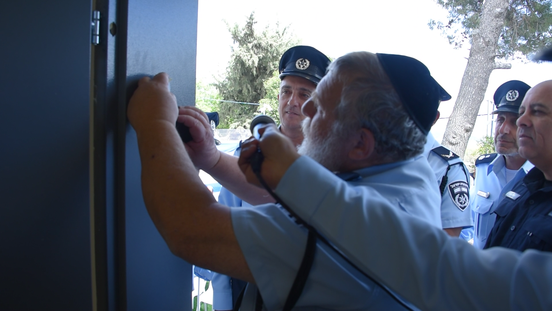 לטובת העולים למירון: הוקמה נקודת משטרה חדשה בהר