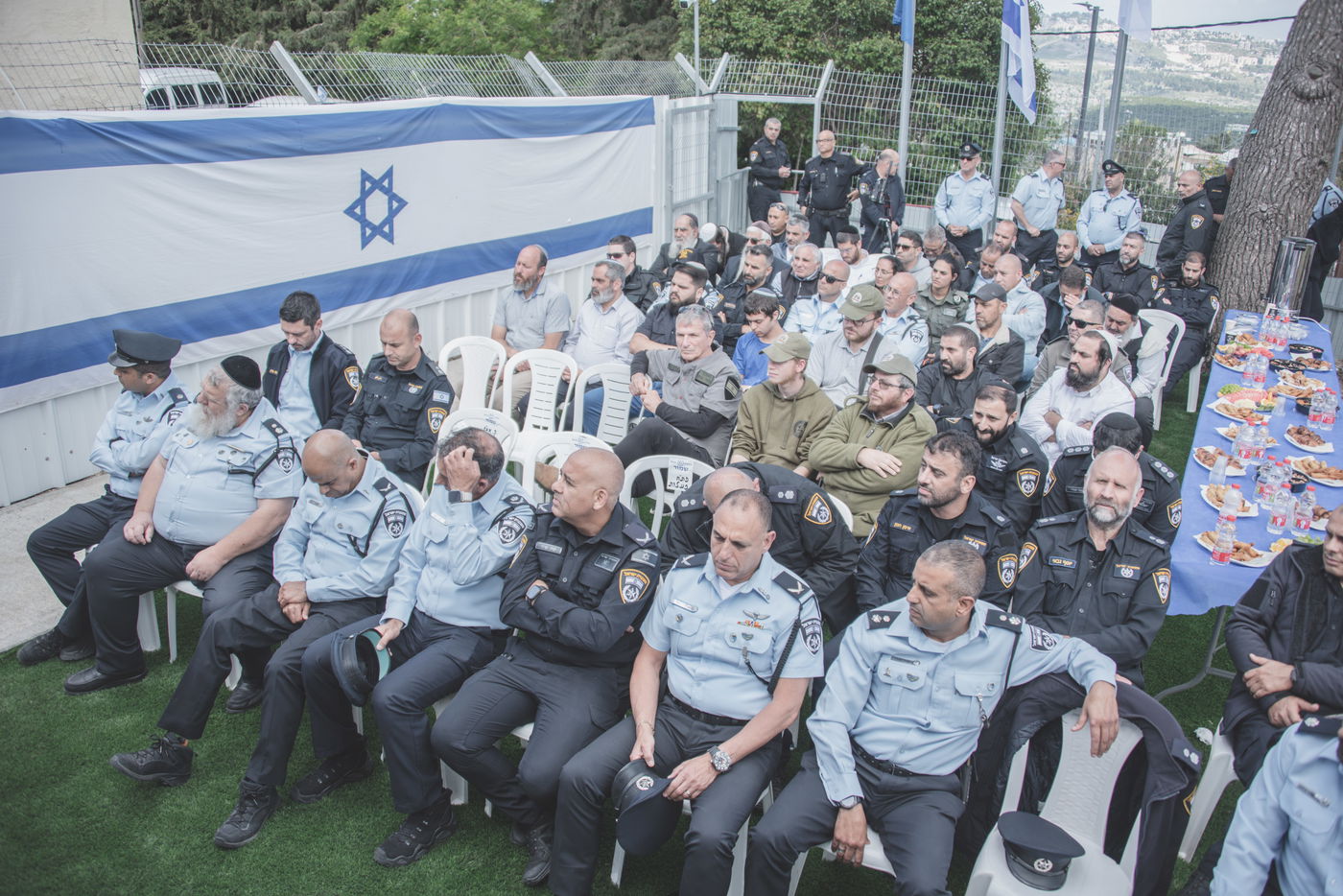 לטובת העולים למירון: הוקמה נקודת משטרה חדשה בהר