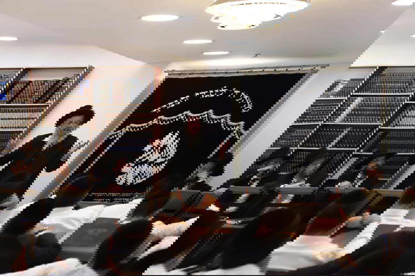 חנוכת בית המדרש | הגר"ד כהן נואם