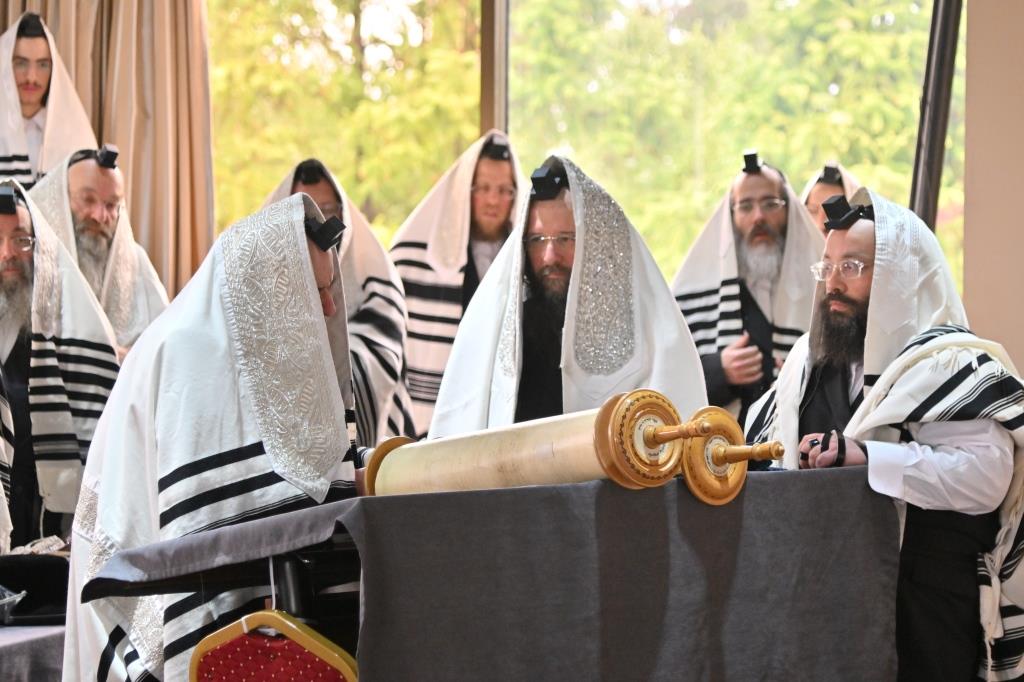 עשרות תורמים בשבת מרוממת עם הרבי מויז'ניץ בגיאורגיה | צפו