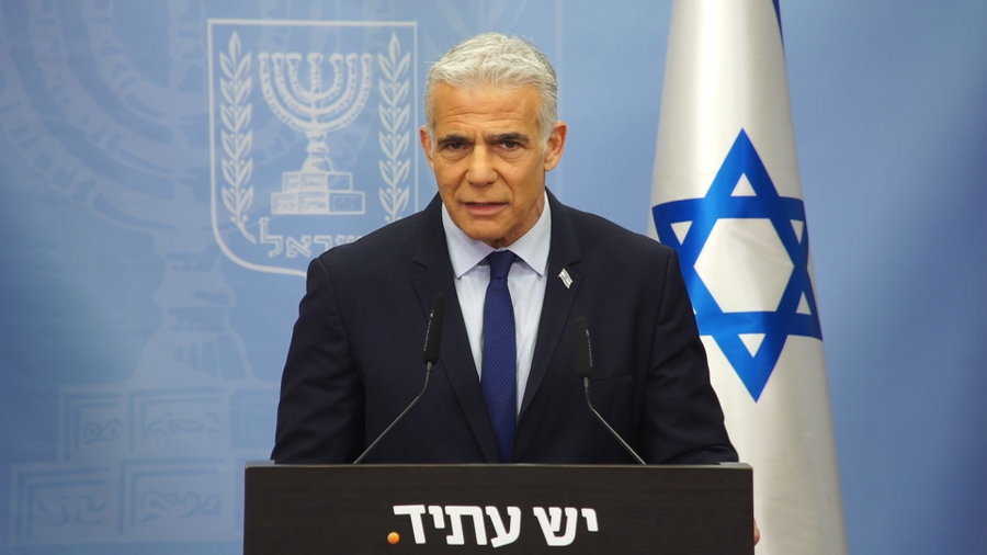 הצהרת יאיר לפיד