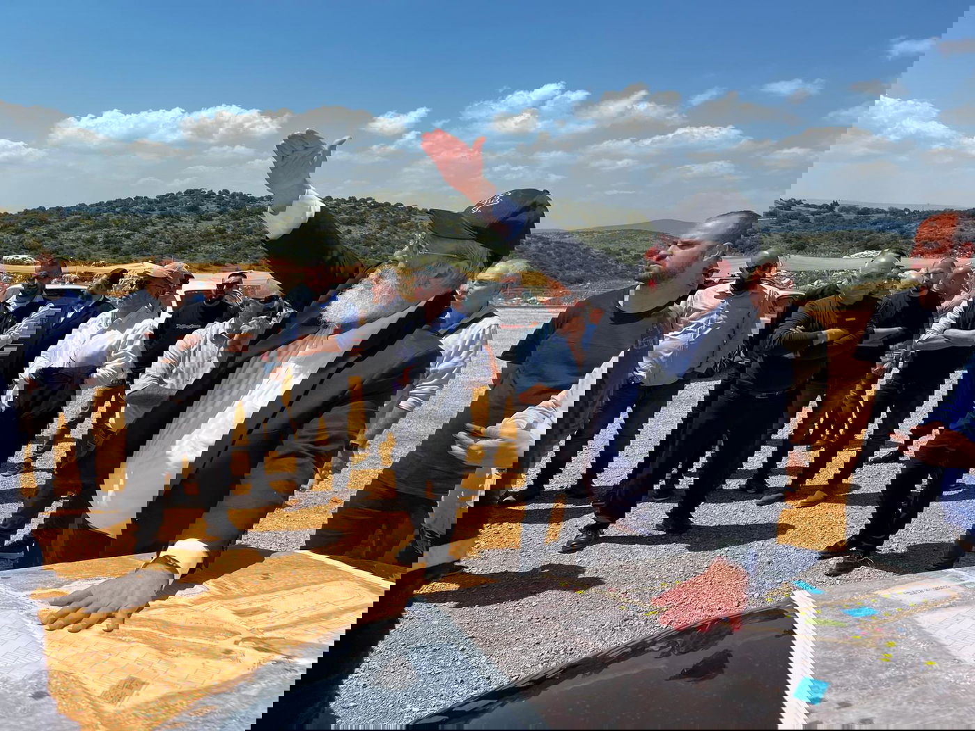 סיור היערכות של בכירי משרד התחבורה, הבוקר