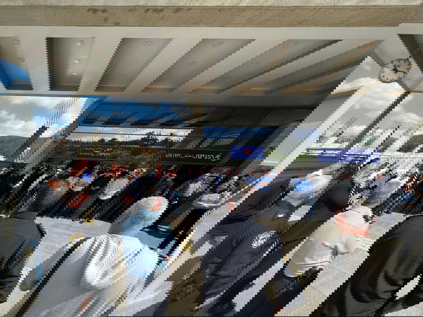 סיור היערכות של בכירי משרד התחבורה, הבוקר