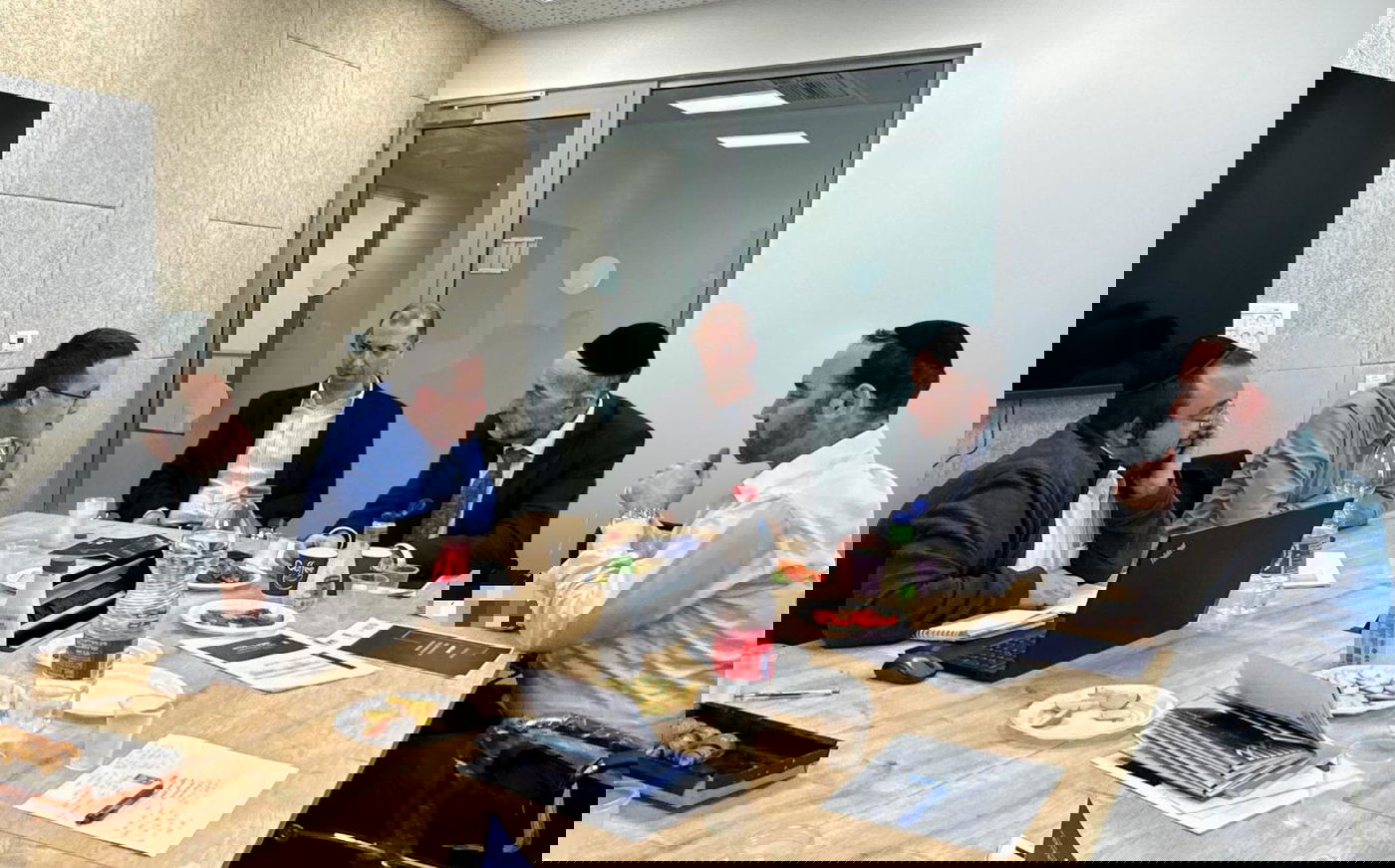 סגה״ש מקלב בפגישה עם בכירי המועצה הלאומית לכלכלה