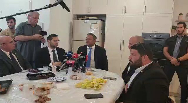 בן גביר בהצהרה אתמול בשדרות