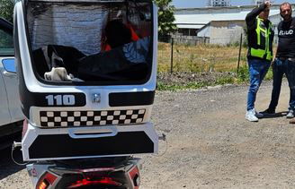 זירת התאונה