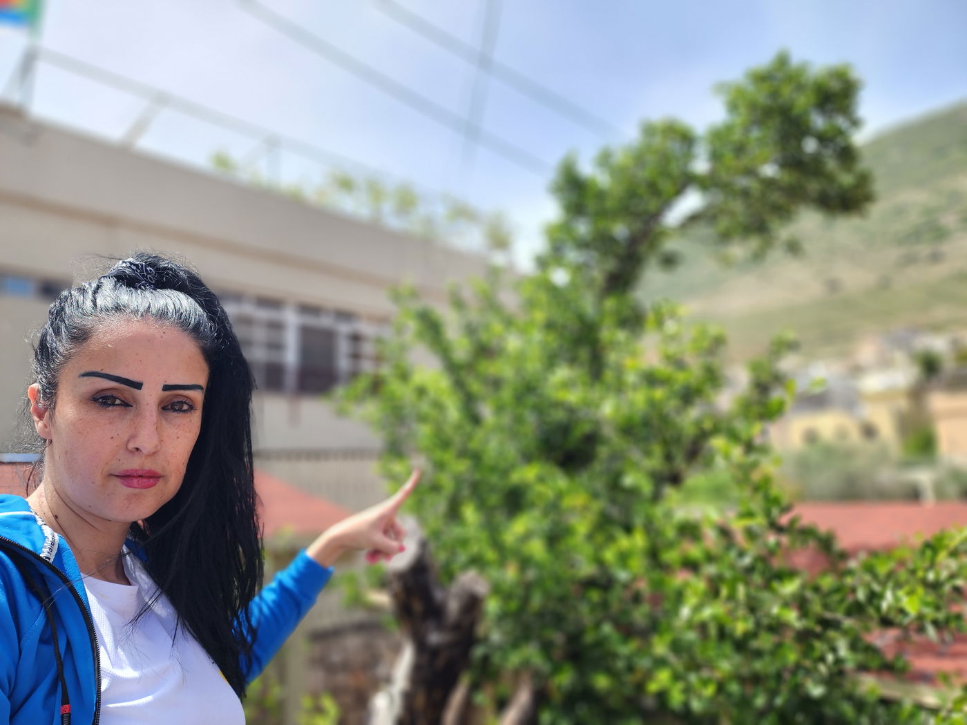 הגברת סוהיר איברהים ו"העץ הקדוש" בכפר סאג'ור