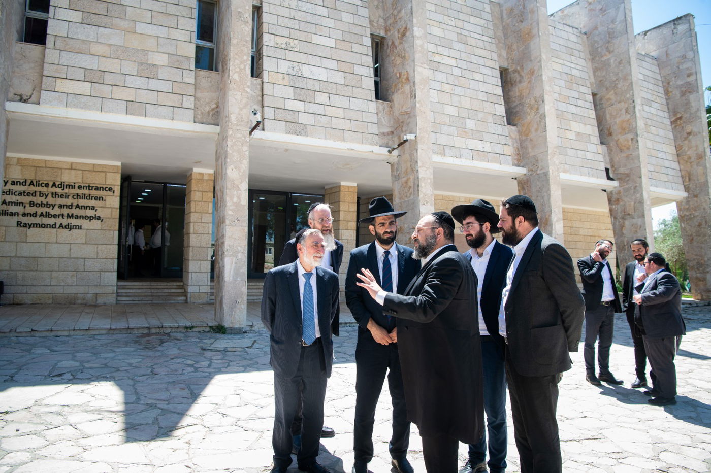 מלכיאלי בסיור בישיבה