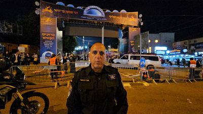 המפקד בריאיון ל'כיכר השבת', הערב