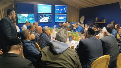 ההיערכות הכוללת להילולא במירון