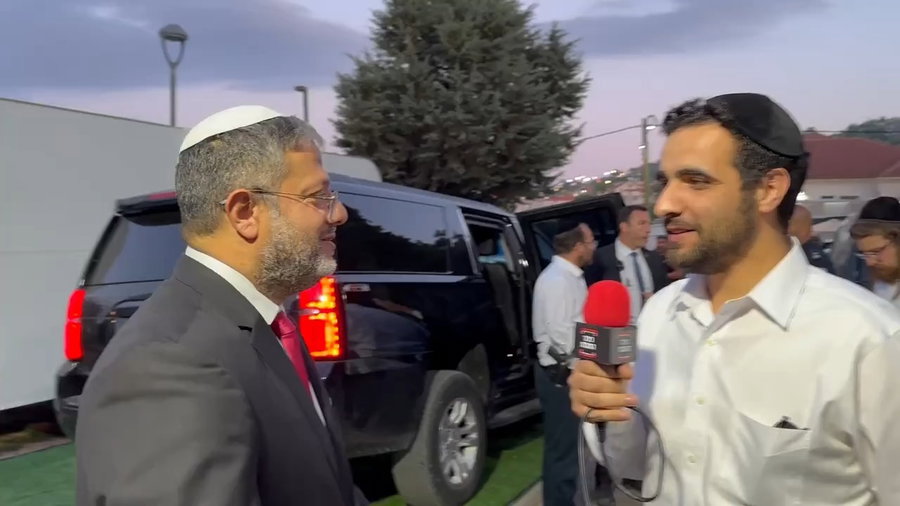 הריאיון עם השר איתמר בן גביר