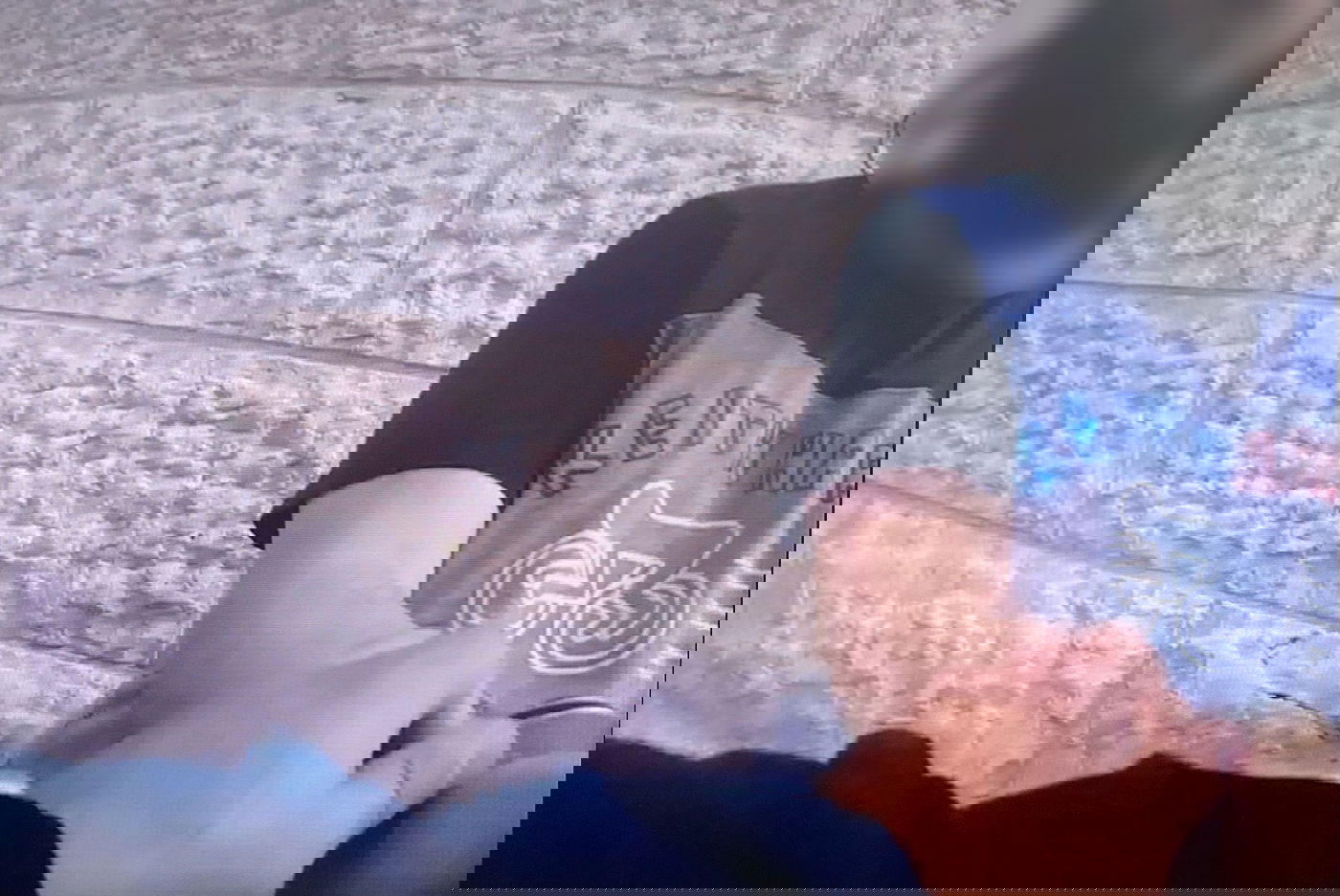 רגע מעצרו של החשוד