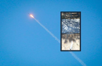 השיגור והנפילה לפני דקות ביישוב בעוטף