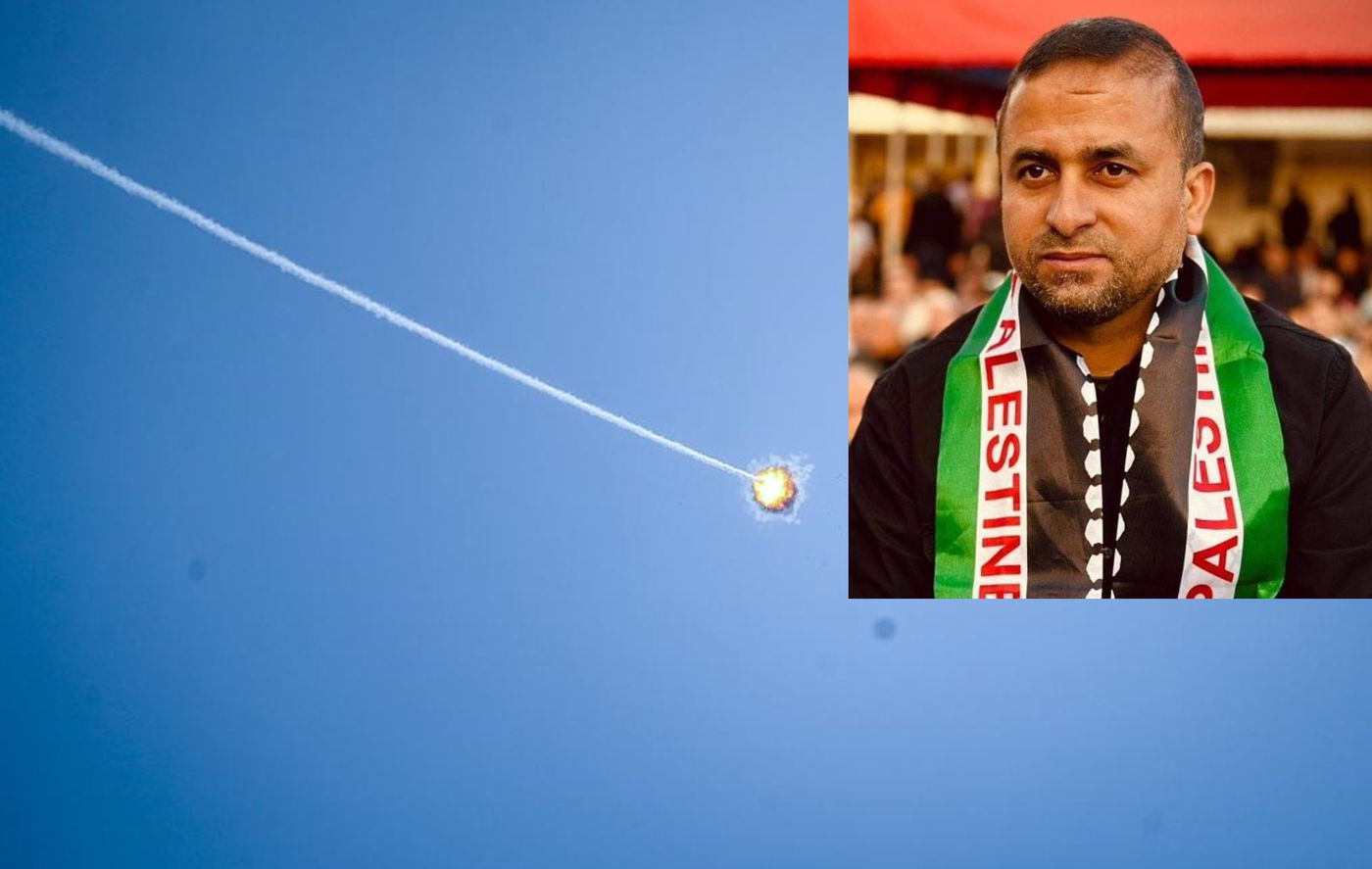 אבו דקה ויירוט של כיפת ברזל היום