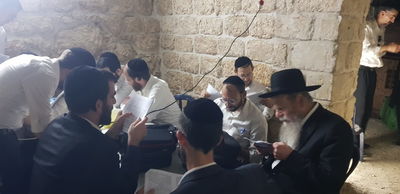 מעמד התפילה בציון