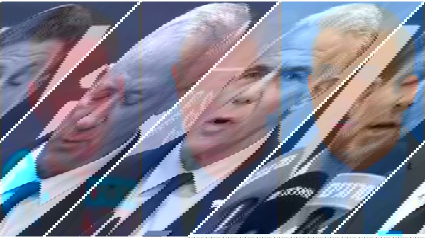 לפיד, סמוטריץ' וגנץ, היום בפתח ישיבת הסיעה בכנסת