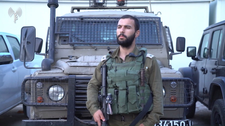 קצין הנדסה של חטיבת שומרון, רב-סרן דוד תורג'מן