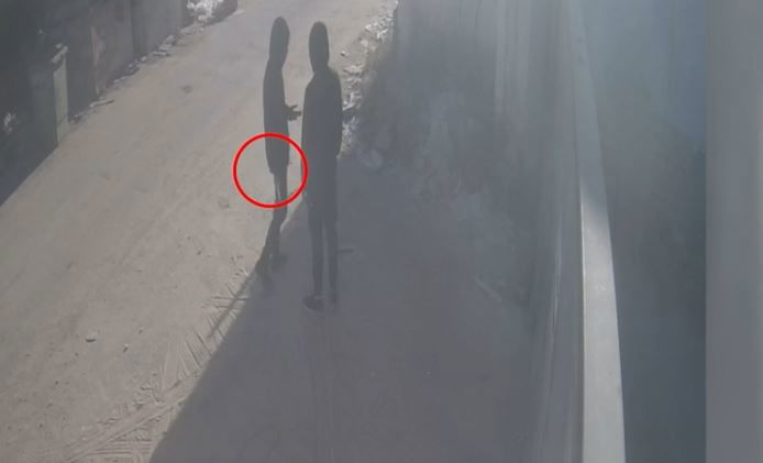 תיעוד התקיפה בחניון