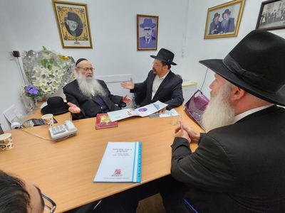 "בכל פעם אני מתרגש מהזכות הגדולה שיש לכם בפעילות הקודש שאתם עושים"