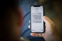 הודעת וואטספ. אילוסטרציה