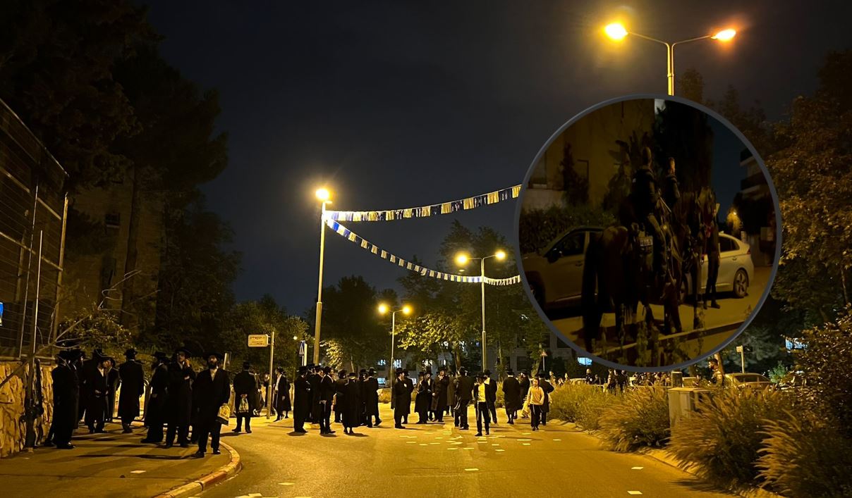 ההפגנות הערב בשכונת קטמון