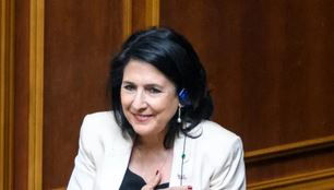 הנשיאה סולומה זורביאשווילי