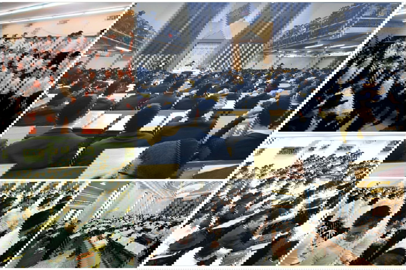 כד יתבין ישראל ועסקין בשמחת התורה. עולם הישיבות