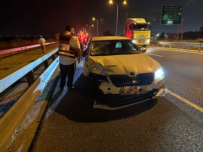 זירת התאונה, הלילה