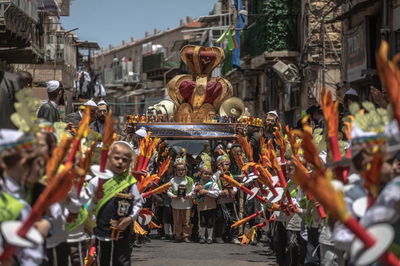 התהלוכה של "תולדות אהרון"