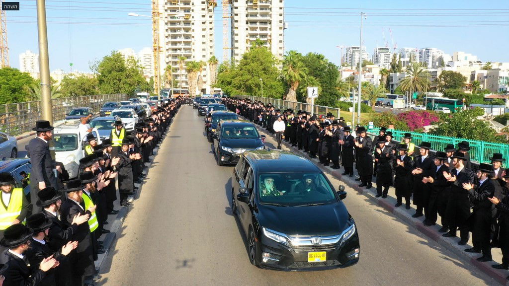 ויז'ניץ חגגה את בואו של הנגיד ר' חיים שטרן | תיעוד נרחב