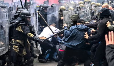 תיעוד מהעימותים בשבוע שעבר