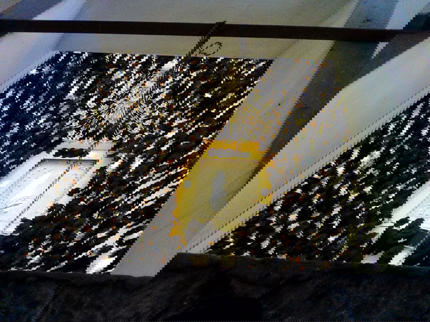 מיטת מרן רבי גרשון אדלשטיין זצ"ל בהיכל הישיבה