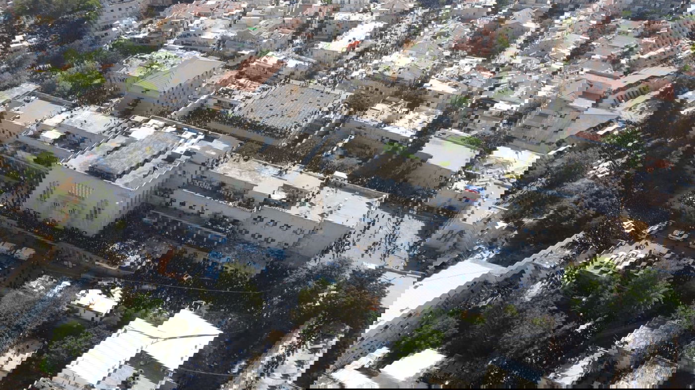 תיעוד מהרחפן: הרבבות בהלווית מרן הגר"ג אדלשטיין זצ"ל