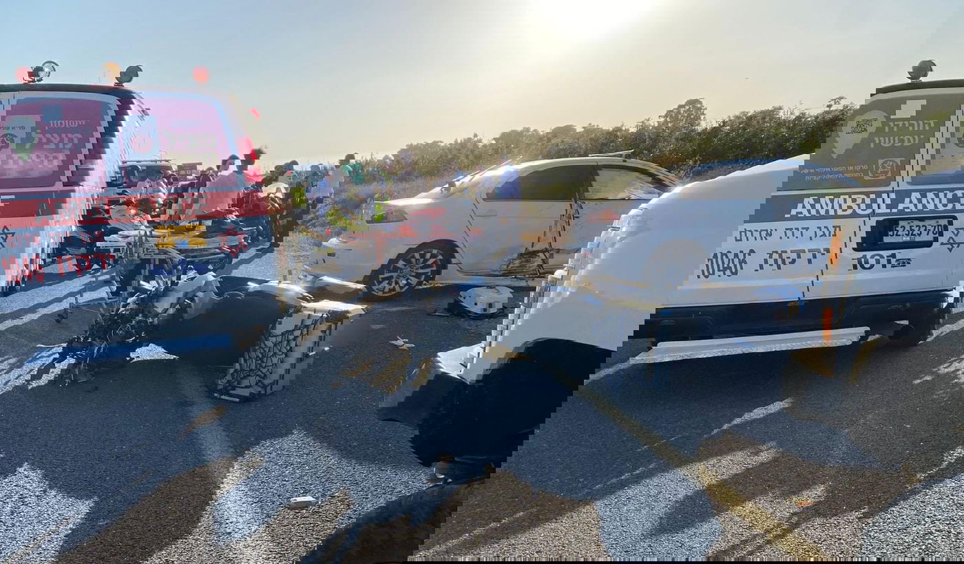 זירת התאונה